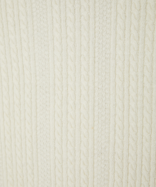 ウールブレンド チルデン セーター【手洗いOk】