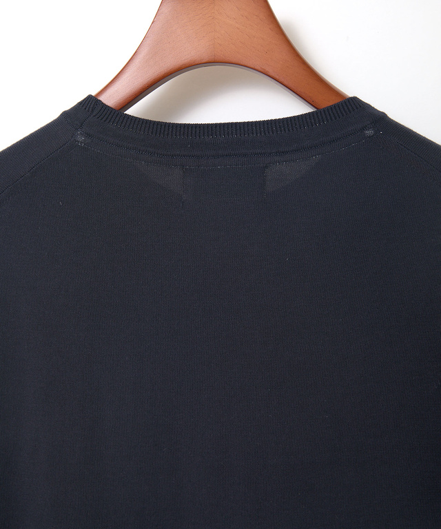 ラインデザイン ニット Tシャツ【接触冷感】【手洗いOK】