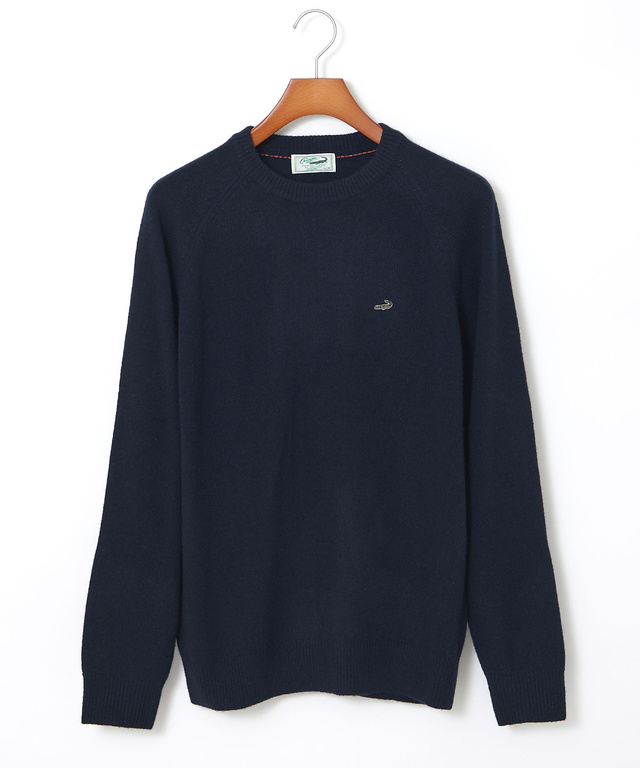 ウールブレンド ラインデザイン ニット【手洗いOK】