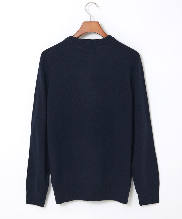 ウールブレンド ラインデザイン ニット【手洗いOK】