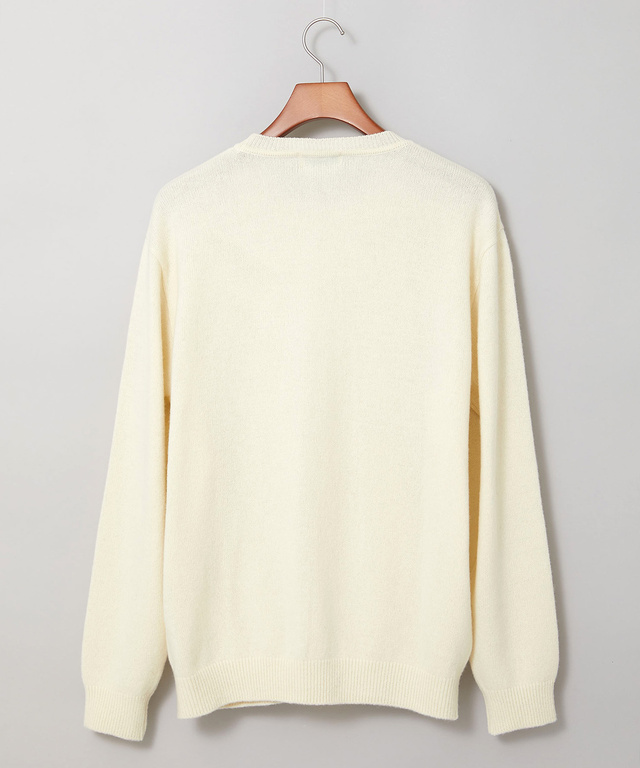 ラムウール マルチパターン ニット