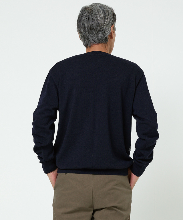 クロコダイルタータン ウール ニット