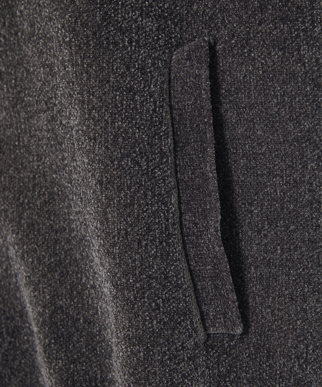 モールニット フルジップ ブルゾン