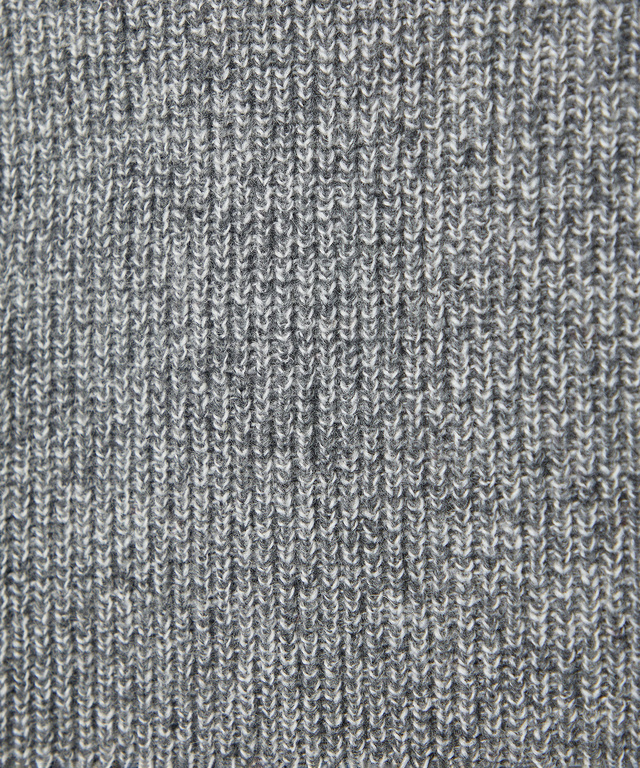 ウールブレンド ヘンリーネック ニット【手洗いOK】