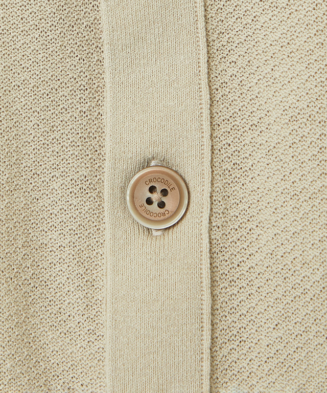 鹿の子 Vネック ベスト【手洗いOK】