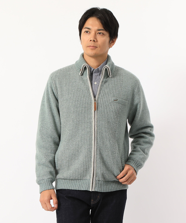 ZIPニットアウター