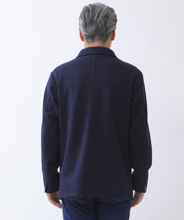 ストレッチ ショールカラージャケット