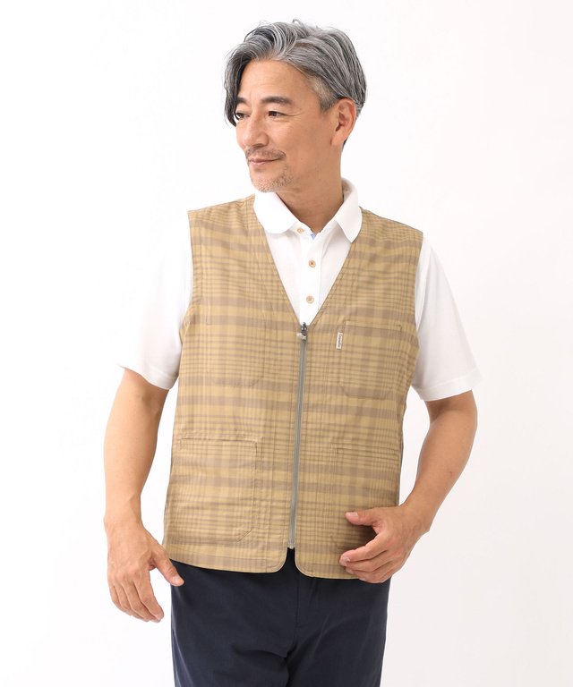 リバーシブルベスト【手洗いOK】【吸汗速乾】