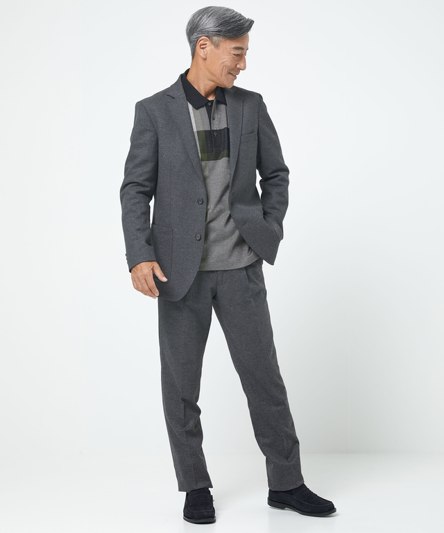 尾州生地 ウールブレンド ジャケット