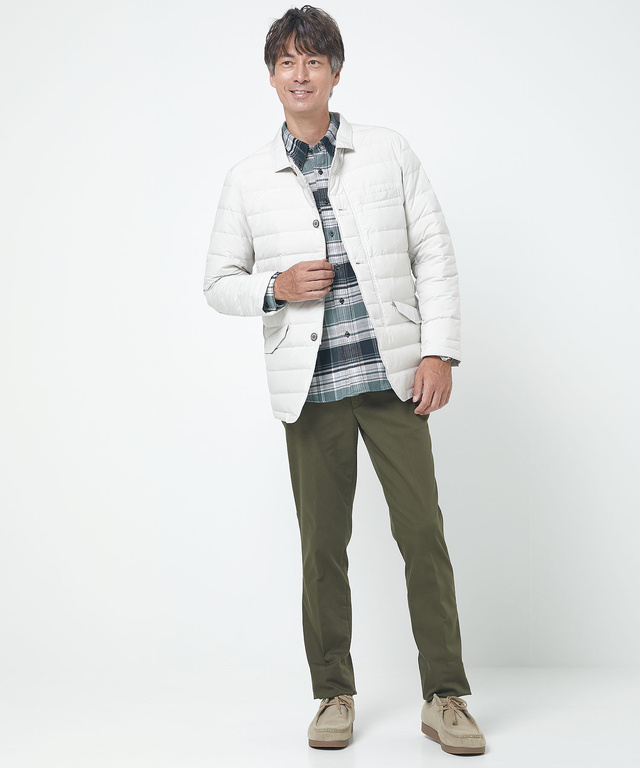 エアロダウン キルト ジャケット