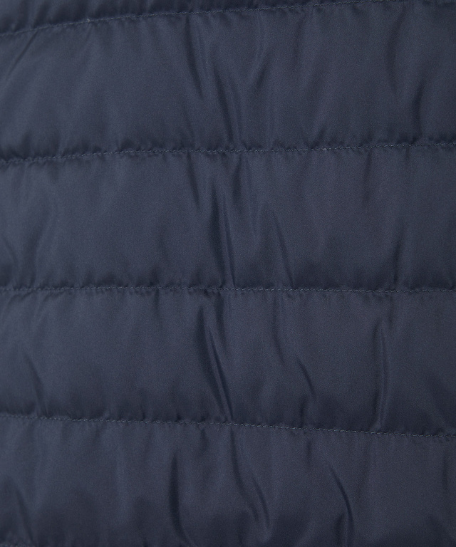 スタンドカラー ダウン ベスト