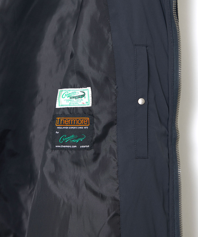 スタンドカラー キルティング ジャケット