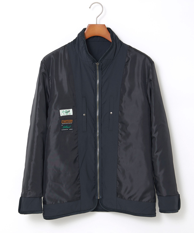 スタンドカラー キルティング ジャケット