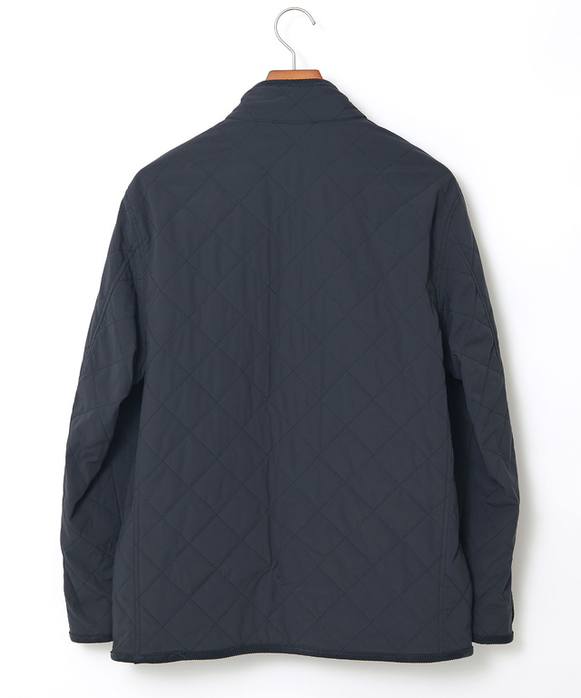 スタンドカラー キルティング ジャケット