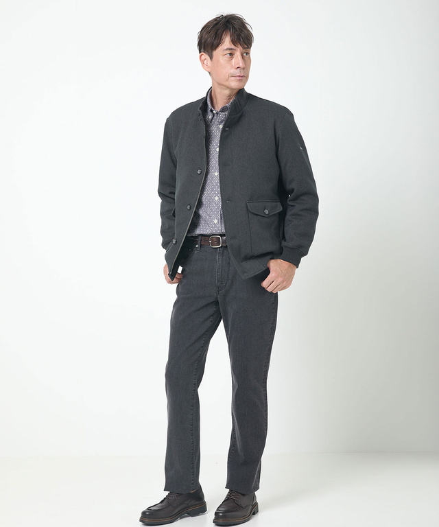 クロコダイルタータン 中綿 ブルゾン