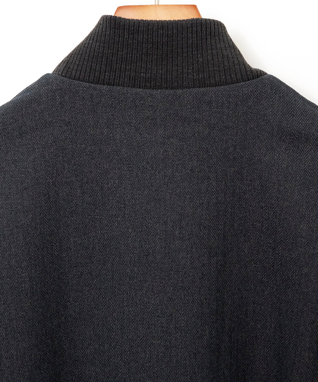 クロコダイルタータン 中綿 ブルゾン