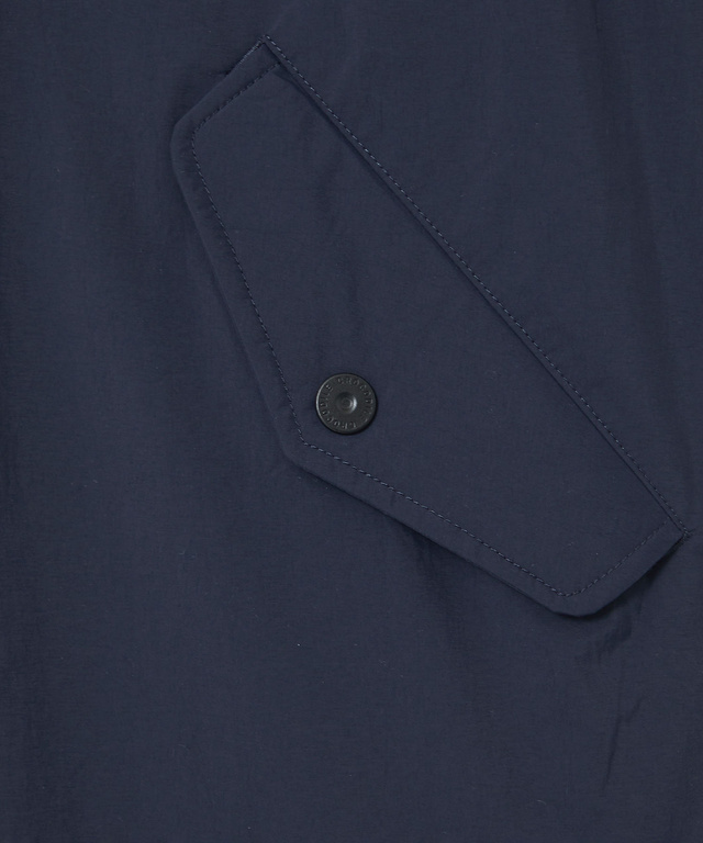 タフタ素材 フード付き ダウンコート【撥水】