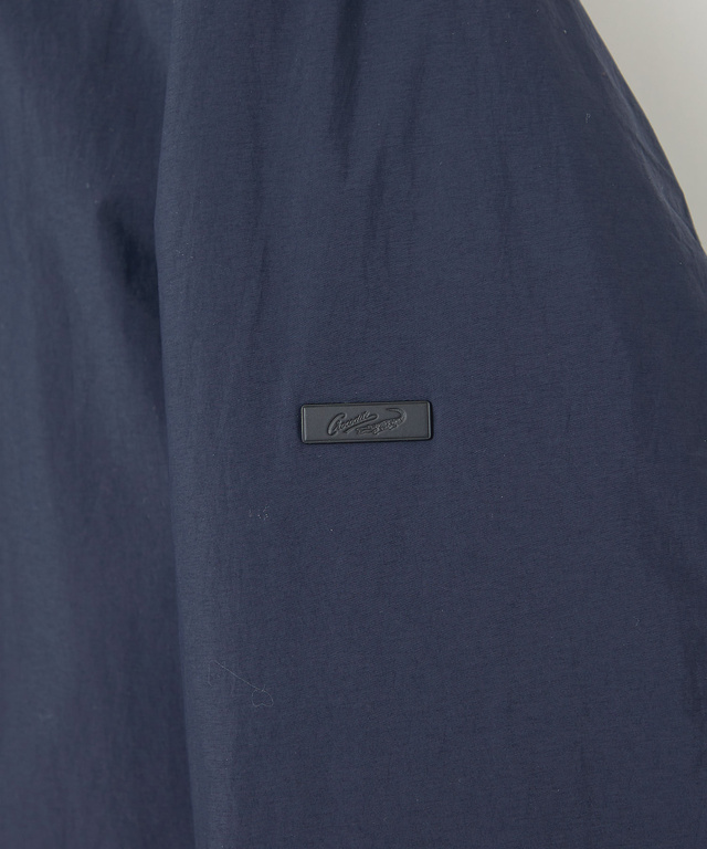 タフタ素材 フード付き ダウンコート【撥水】