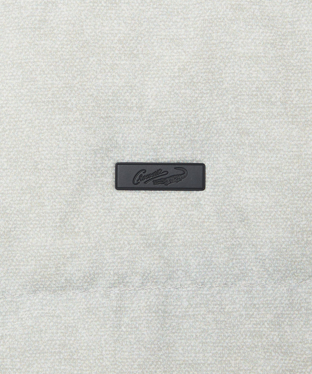 ウールライクプリント ダウン ジャケット