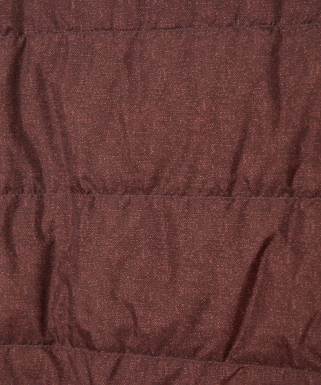 ウールライクプリント ダウン ジャケット