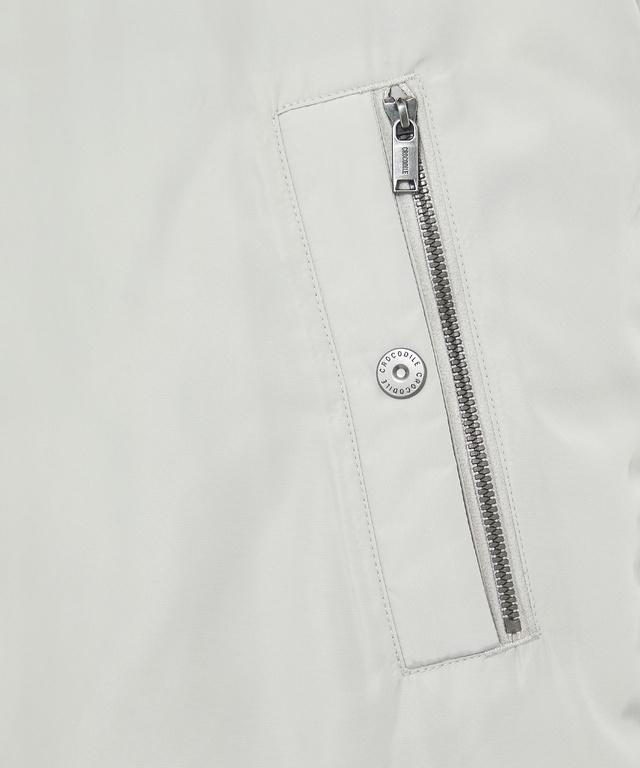 内キルト スタンドカラー ダウン ジャケット