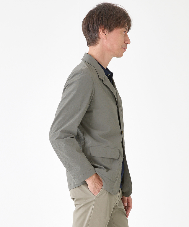 ドビー ストレッチ テーラードジャケット