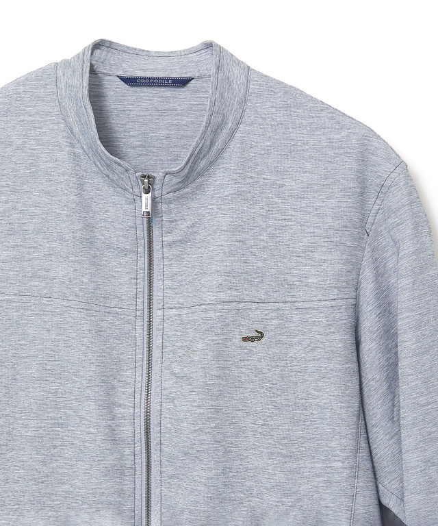 カラミ織り ストレッチ ブルゾン