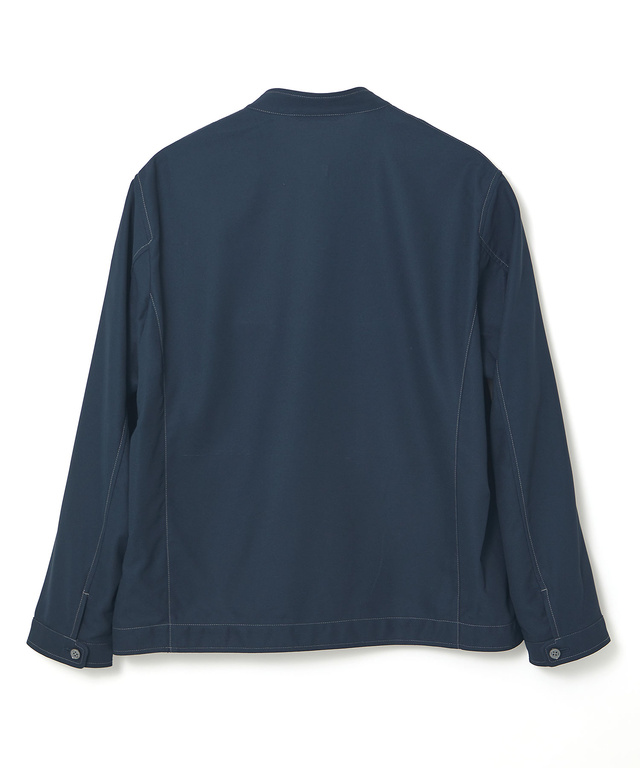 カラミ織り ストレッチ ブルゾン