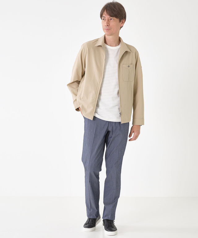 サッカー ジップ シャツブルゾン