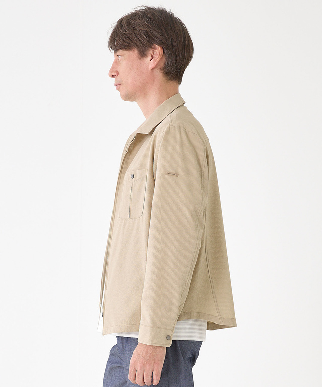 サッカー ジップ シャツブルゾン