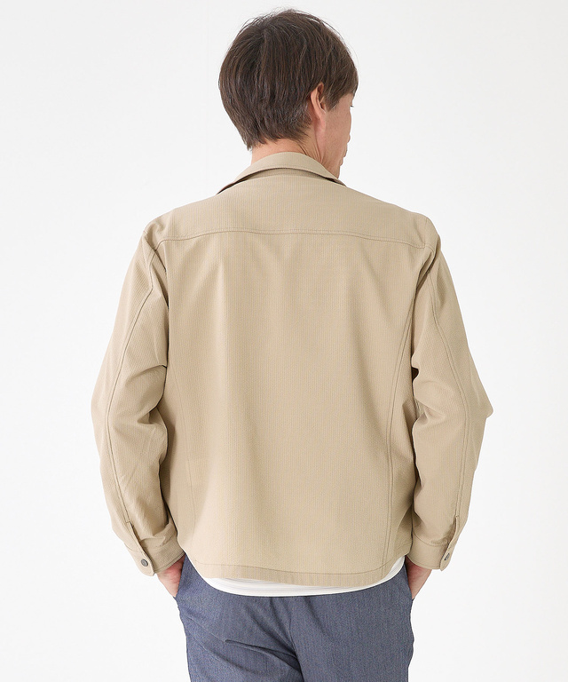 サッカー ジップ シャツブルゾン