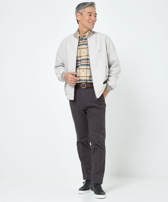 割繊 リブ フライトジャケット