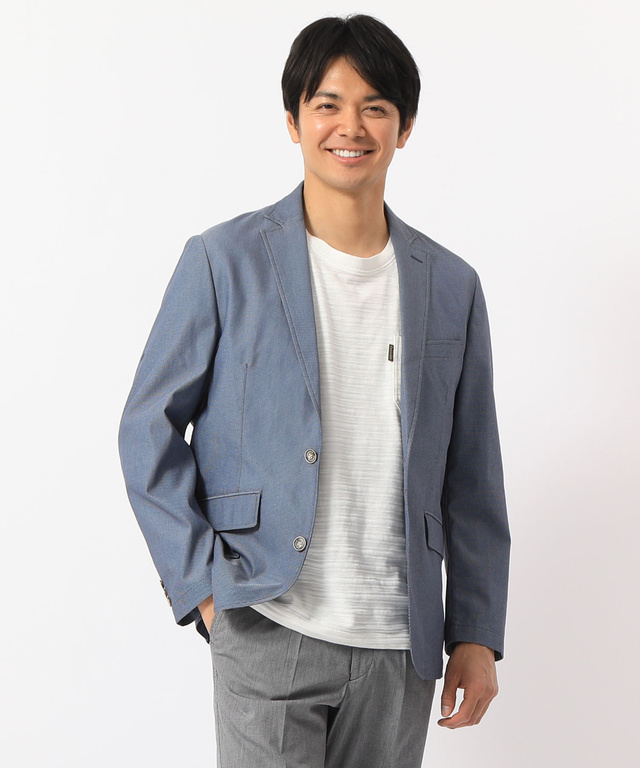 クロコダイル テーラードジャケット【ストレッチ】【QUICKDRY 吸汗速乾】