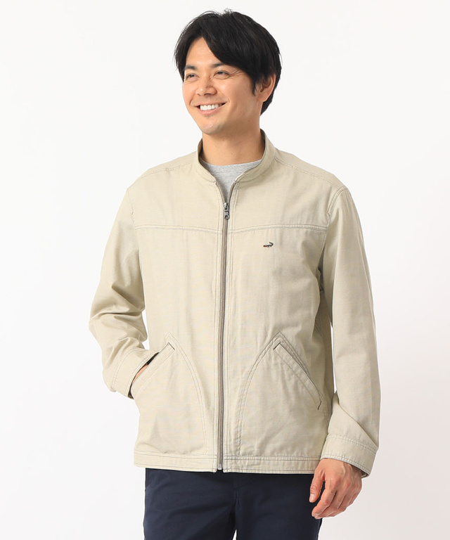 クロコダイル ダンガリーブルゾン【QUICKDRY 吸汗速乾】