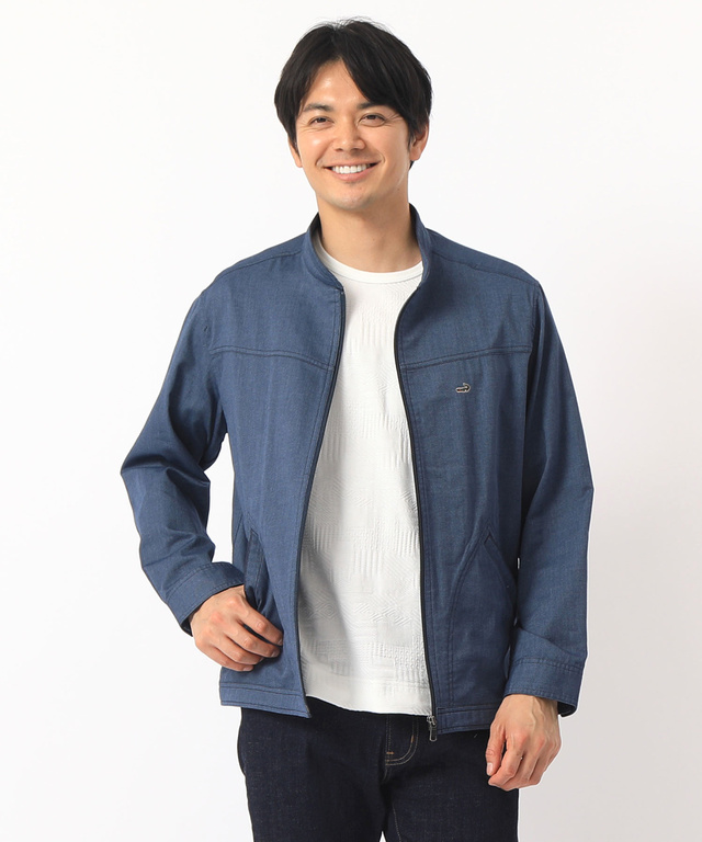 クロコダイル ダンガリーブルゾン【QUICKDRY 吸汗速乾】