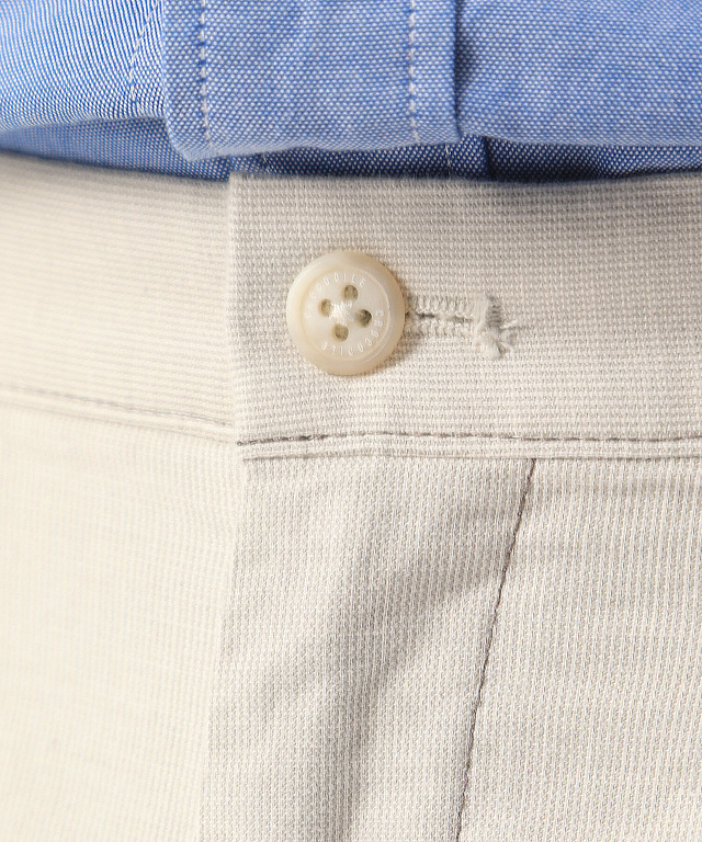 ピケワンタックパンツ