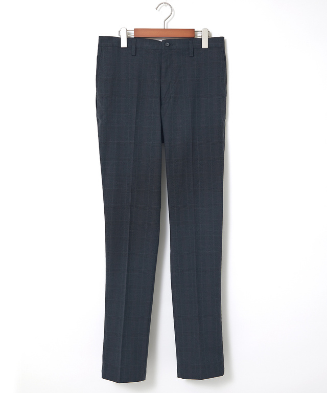 グレンチェック柄 イージーパンツ