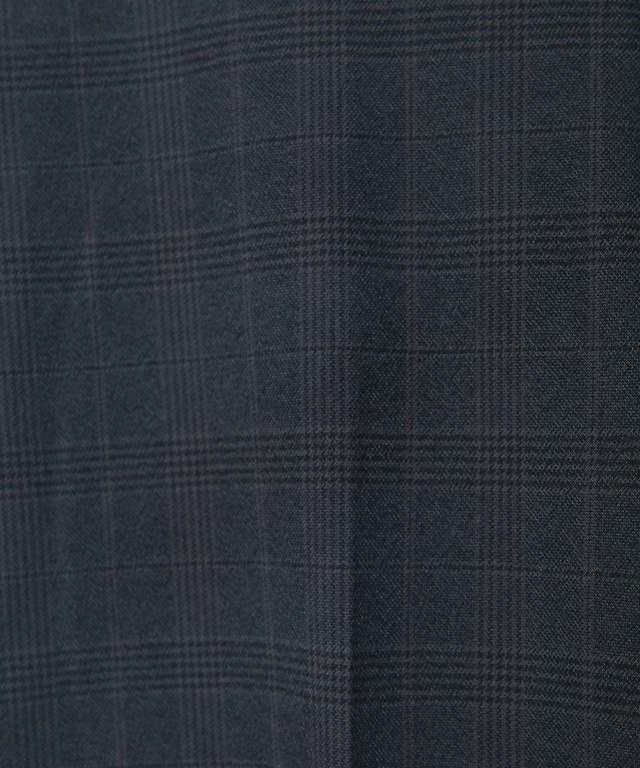 グレンチェック柄 イージーパンツ