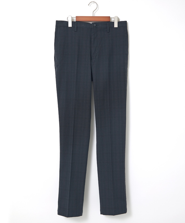 グレンチェック柄 イージーパンツ