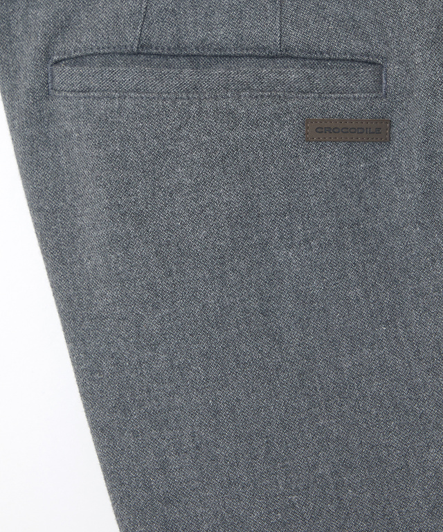 ウールライク 裏起毛 パンツ