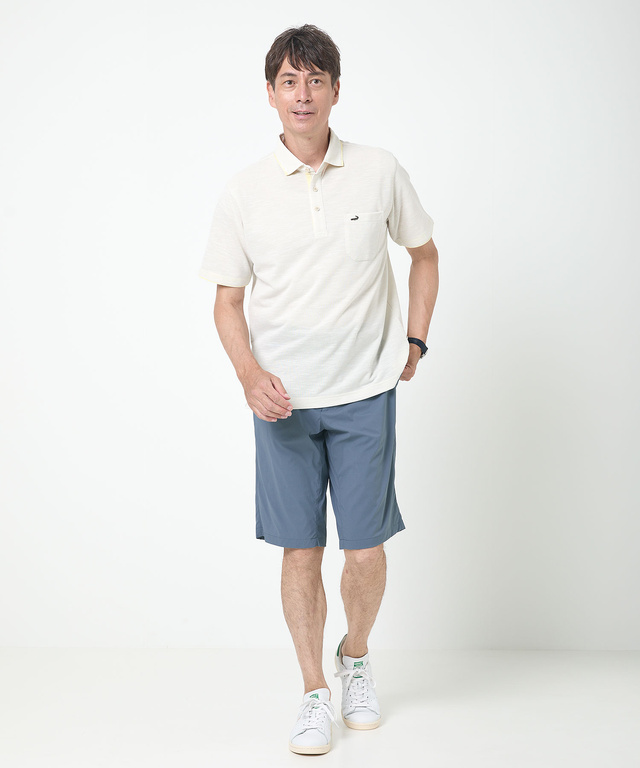 ナイロンストレッチ 無地 ショートパンツ