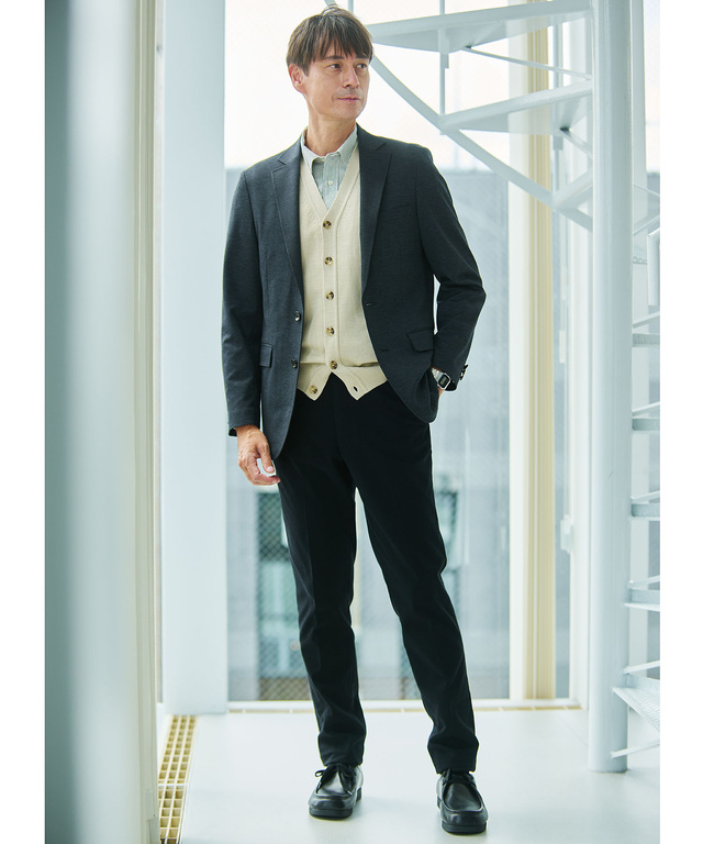 微起毛 アジャスター パンツ