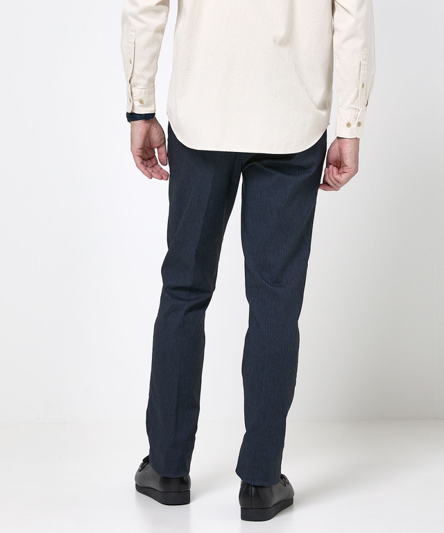 ヘリンボーン柄 裏起毛 パンツ