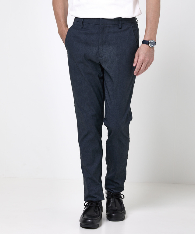 ヘリンボーン柄 裏起毛 パンツ