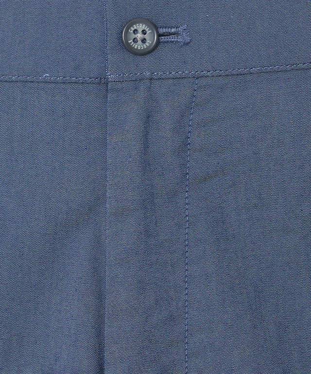 デニムライク ストレッチ ショートパンツ