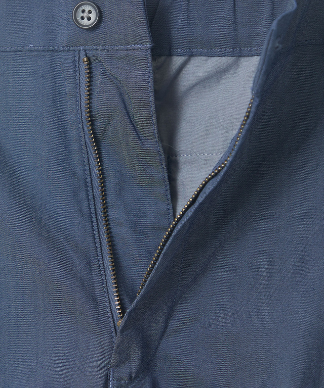 デニムライク ストレッチ ショートパンツ