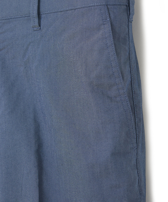 デニムライク ストレッチ ショートパンツ