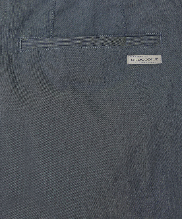 デニムライク ストレッチ ショートパンツ