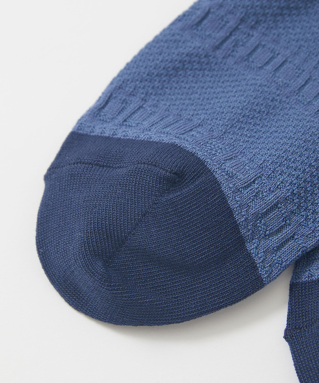 シルケット加工 ショート ソックス