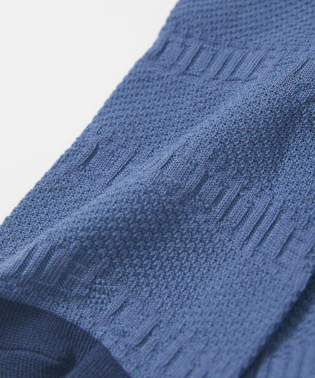 シルケット加工 ショート ソックス